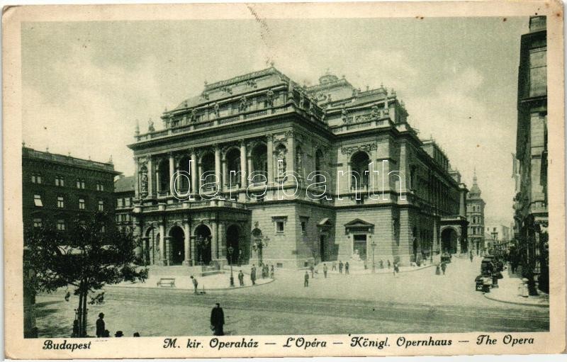 Budapest VI. Operaház, Budapest VI. Opera House