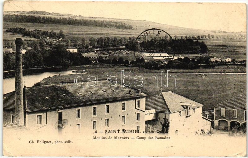 Saint-Mihiel, Moulins de Marvaux, Camp des Romains / mill