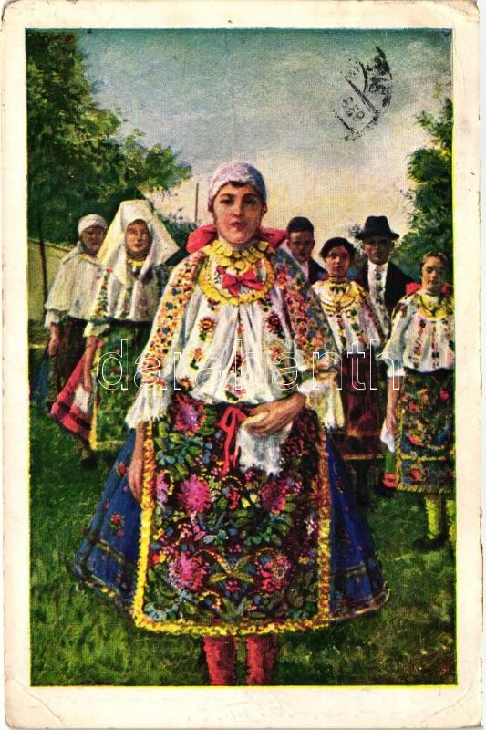 Traditional dress from Baranya county, Hungarian folklore, Baranya megyei népviselet