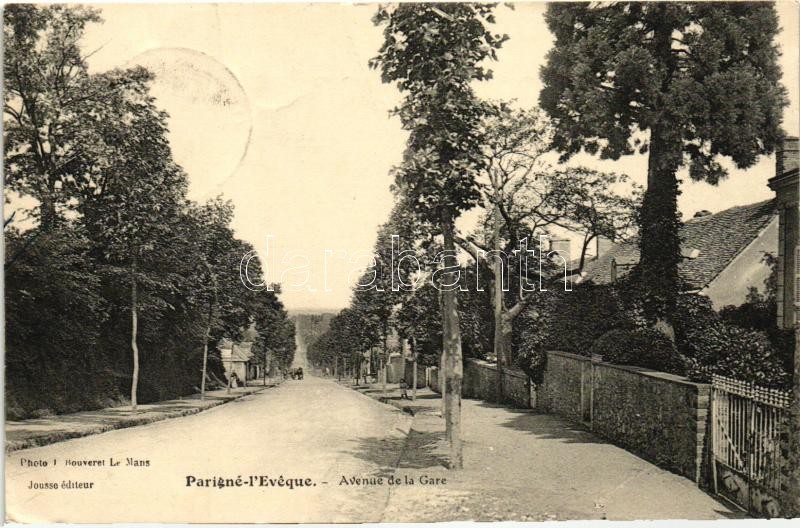 Parigné-l'Éveque, Avenue de la Gare / railway station street