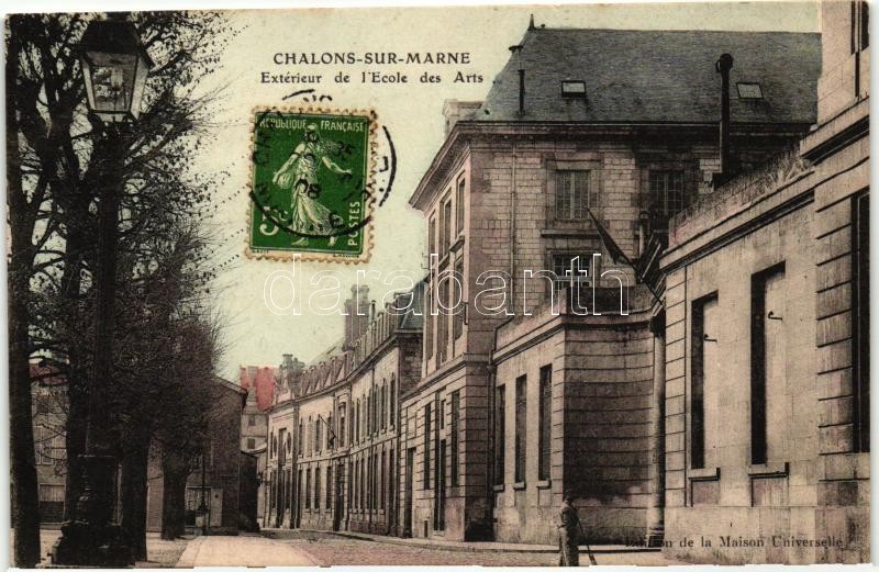 Chalons-sur-Marne, Exterieur de l'Ecole des Arts / school of arts