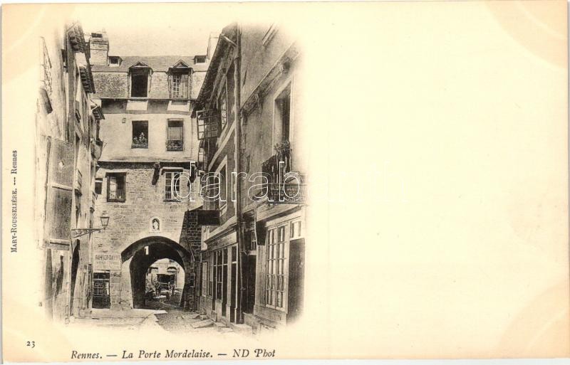 Rennes, La Porte Mordelaise / gate