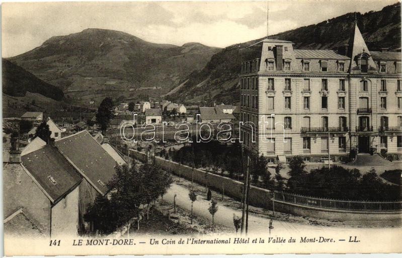 Le Mont-Dore, Un Coin de l'International Hotel, Vallée du Mont-Dore / hotel, valley
