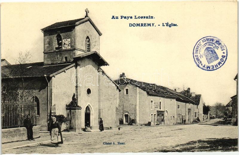 Domrémy-la-Pucelle, Eglise / church, hotel