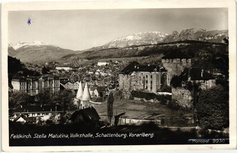 Feldkirch, Stella Matutina, Volkshalle, Schattenburg, Voralberg