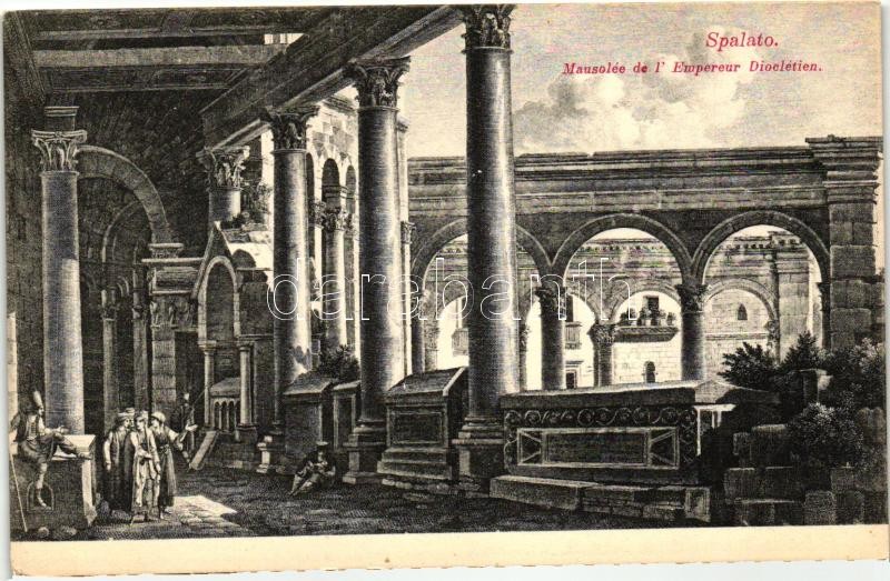Split, Spalato; Mausoleom of the Emperor Diocletien