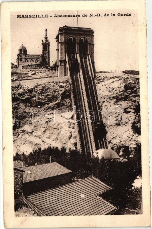 Marseille, Ascenseurs de Notre Dame de la Garde / church funicular