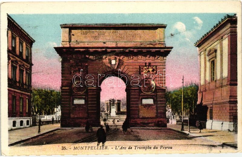 Montpellier, Arc de Triomphe du Peyrou / arch