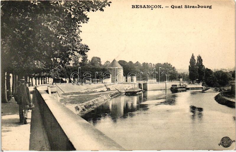Besancon, Quai Strassbourg / quay