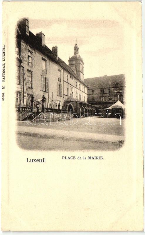 Luxeuil-les-Bains, Place de la Mairie / town hall square