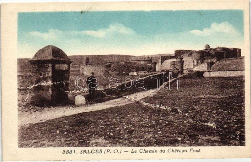 Les Salces, Chemin du Chateau Fort / castle way