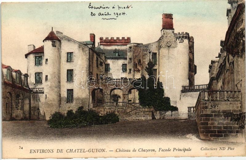 Chatel-Guyon, Chateau de Chazeron / castle