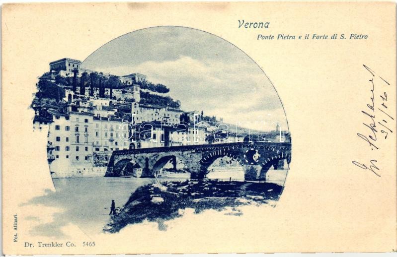 Verona, Ponte Pietra, Forte di S. Pietro