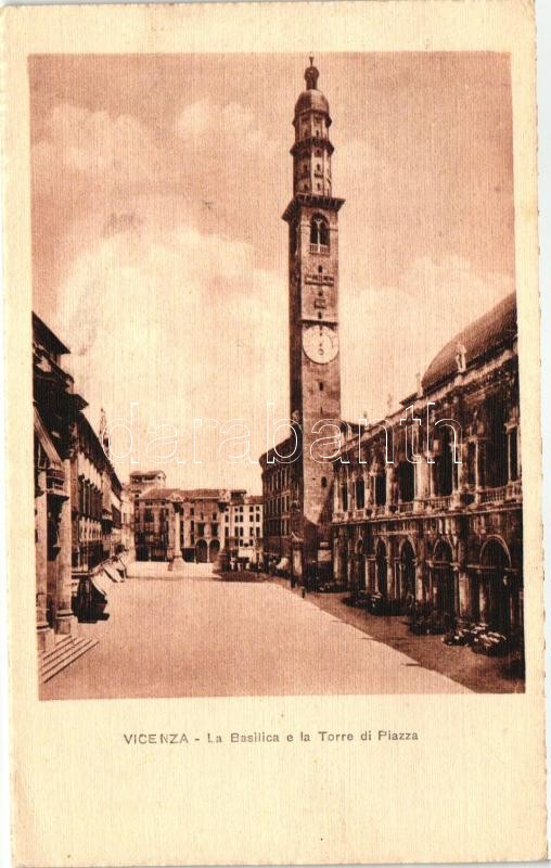 Vicenza, La Basilica, Torre di Piazza / tower