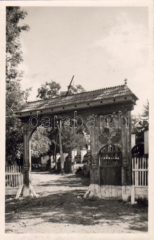 Mikháza, cloister, Székely gate, Mikháza, Kolostor, Székely kapu