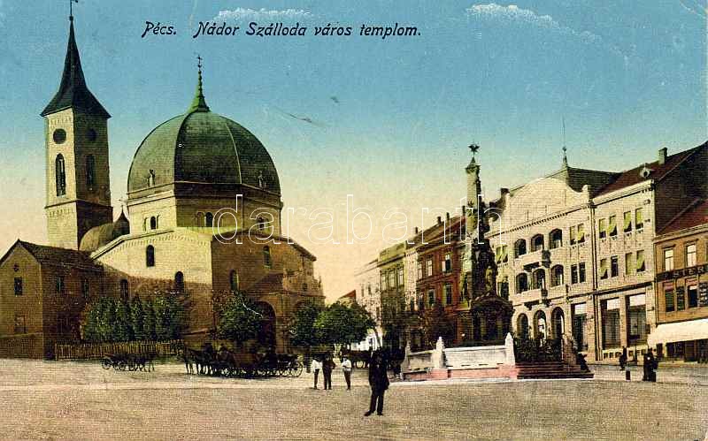 Pécs, Nádor szálloda, Belvárosi katolikus templom
