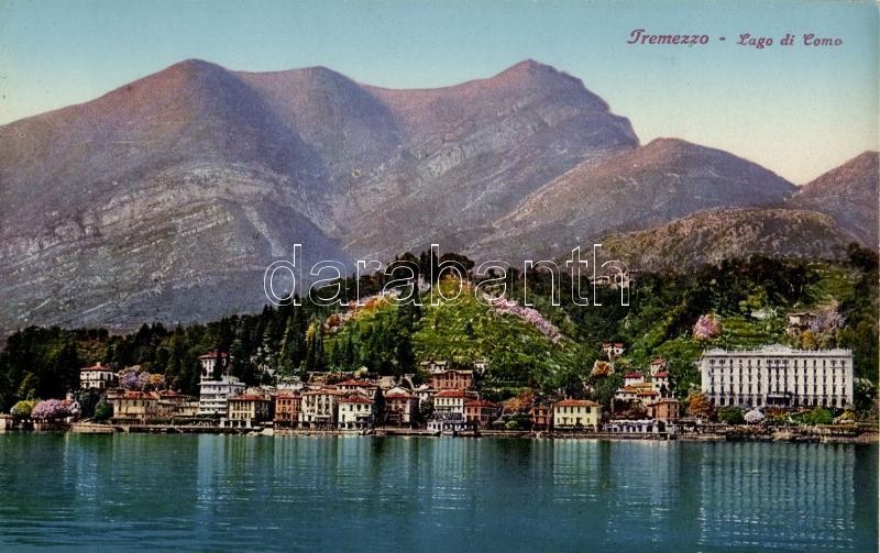 Tremezzo, Lago di Como / view of the town from the lake