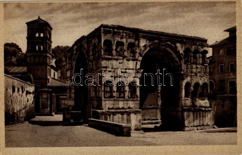 Rome, Roma; Arco di Giano / Arch of Janus
