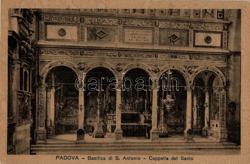 Padova, Basilica di S. Antonio, Capella del Santo / cathedral, Chapel of the Holy