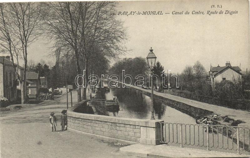Paray-le-Monial, Canal du Centre, Route de Digoin
