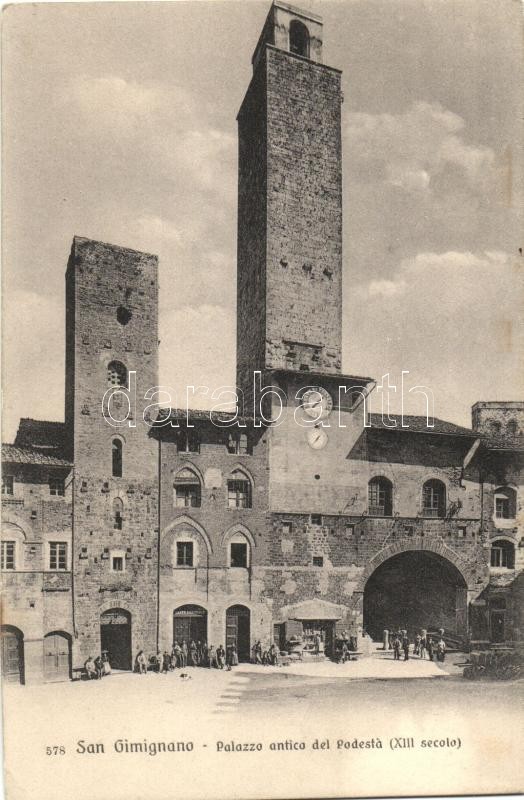 San Gimignano, Palazzo antico del Podesta