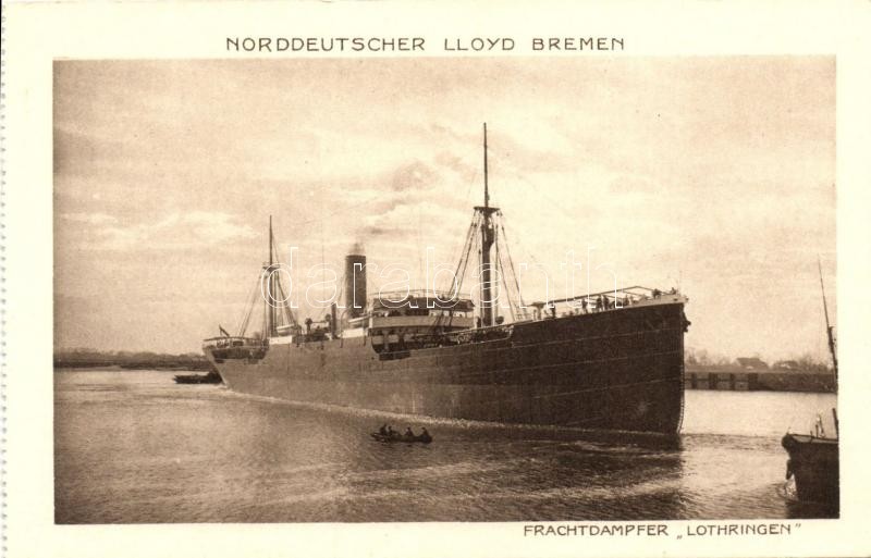 Norddeutscher Lloyd Bremen, Frachtdampfer &quot;Lothringen&quot;