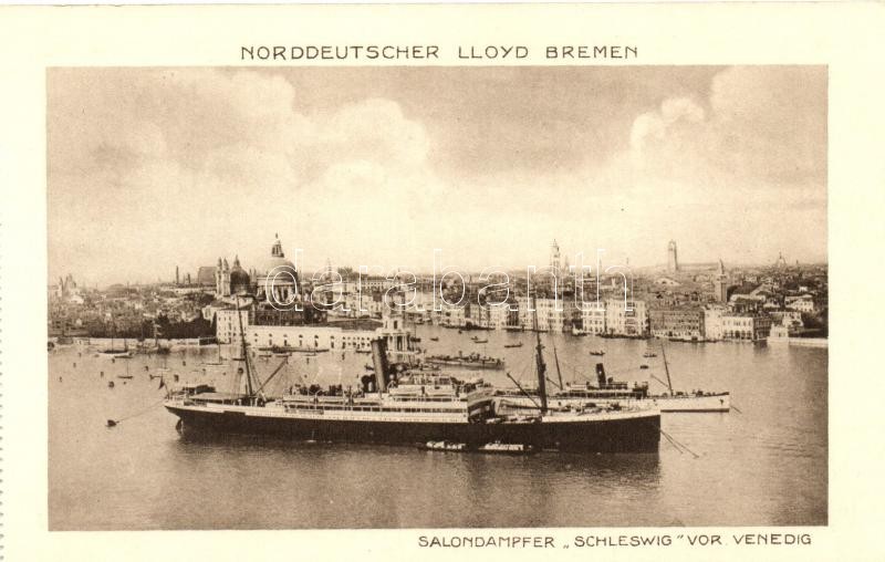 Norddeutscher Lloyd Bremen, Salondampfer &quot;Schleswig&quot; vor Venedig