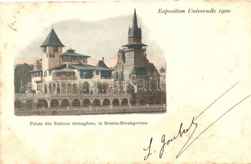 1900 Paris, Exposition Universelle, Palais des Nations, Bosnie-Herzegovine / Palace of Bosnia and Hercegovina