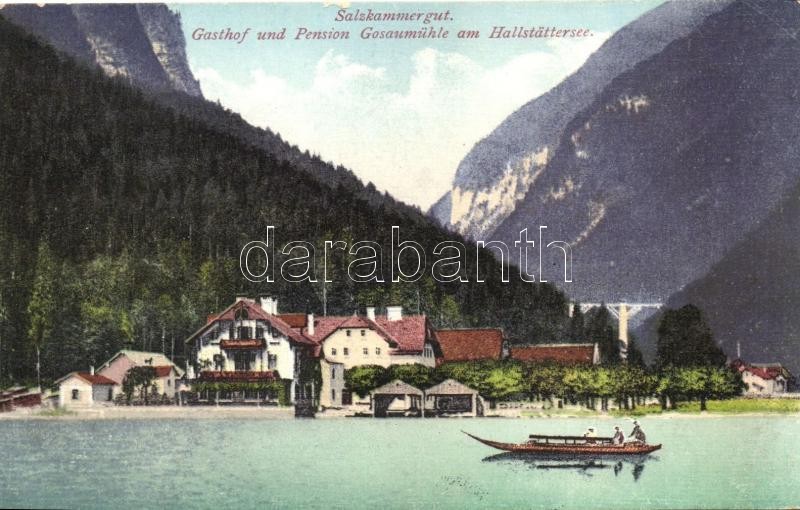 Salzkammergut, Gasthof und Pension Gosaumühle am Hallstättersee