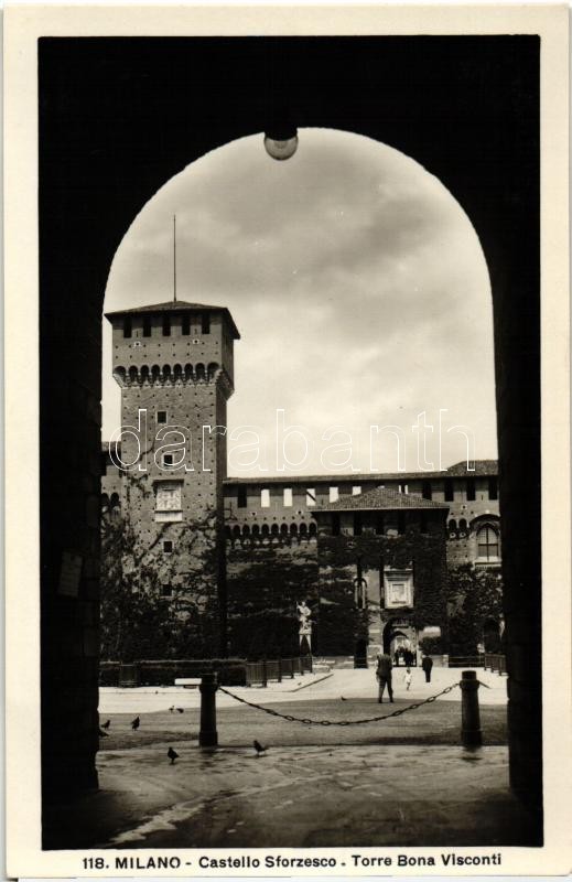 Milano, Castello Sforzesco, Torre Bona Visconti / castle tower