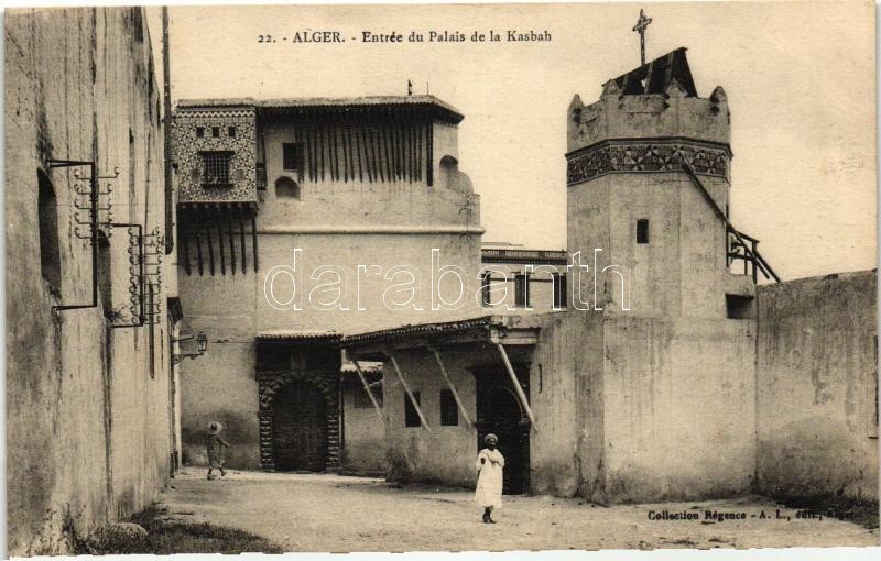 Algiers, Alger; Kasbah Palace entry