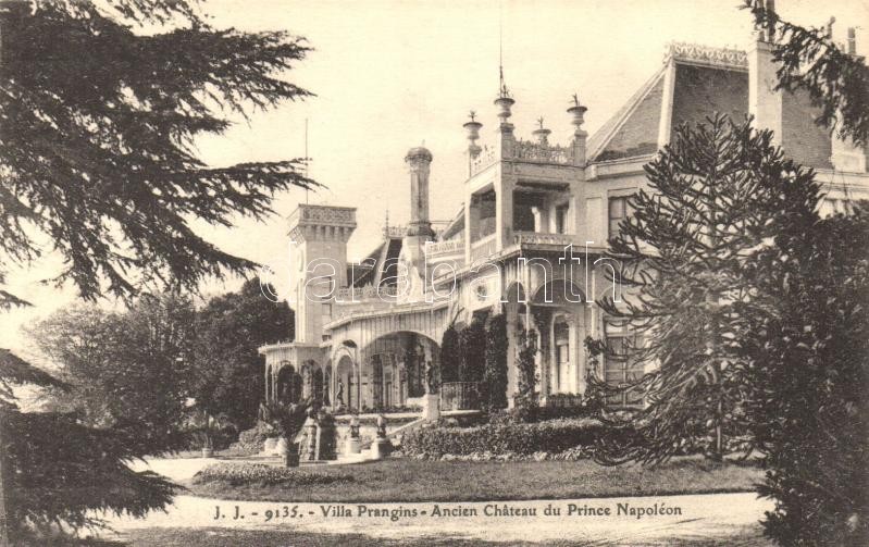 Villas Prangins, Ancien Chateau du prince Napoleon