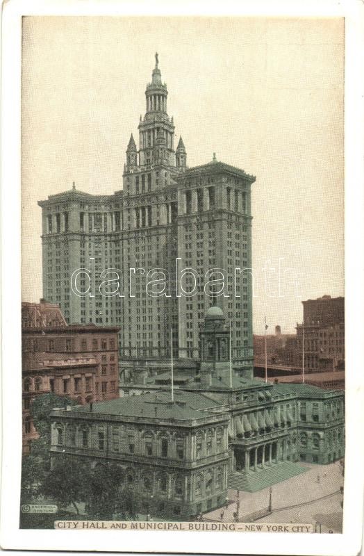 New York City, City hall and Municipal Building