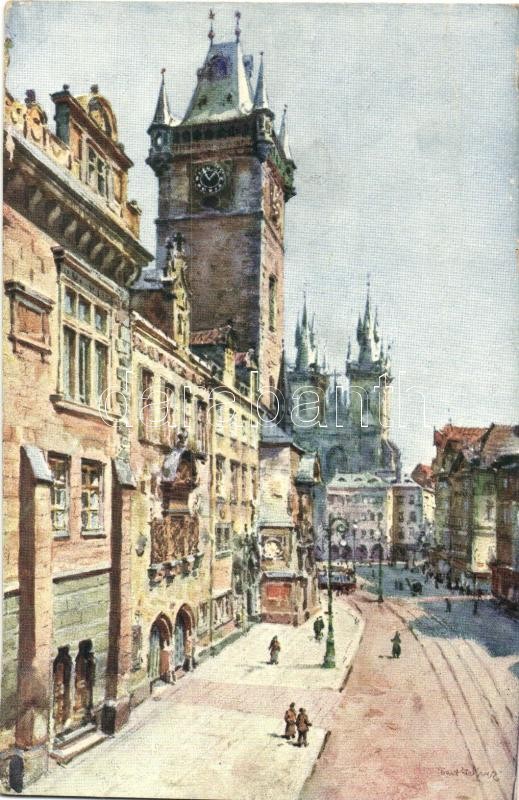 Praha, Prag; Staromestska radnice / old town house s: Fra Jelinek