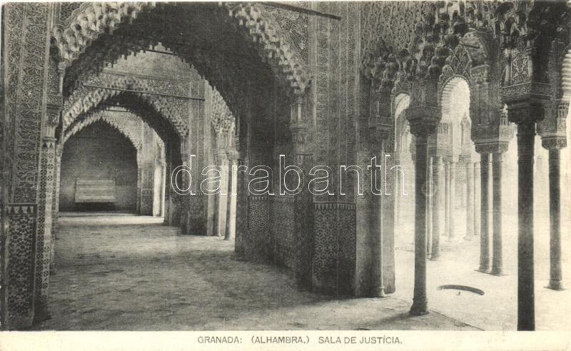 Granada, Alhambra, Sala de Justica