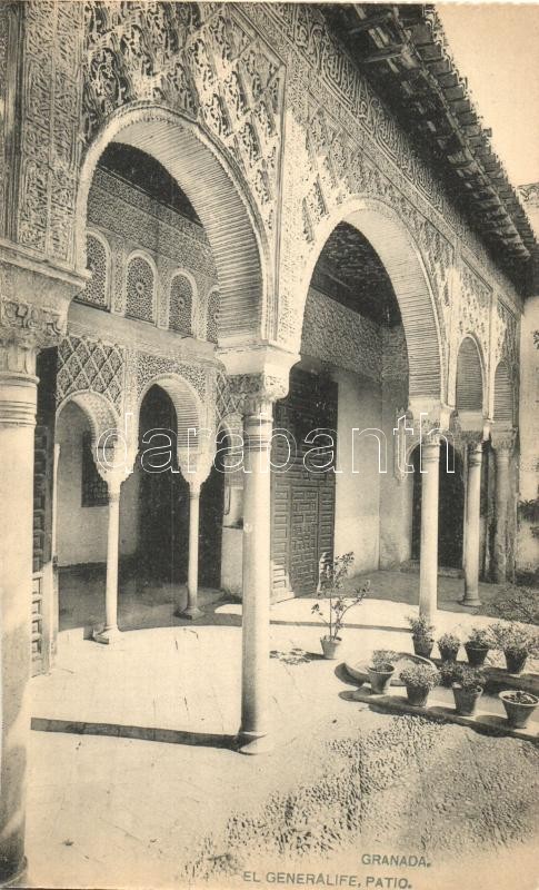 Granada, Alhambra, El Generalife Patio / church