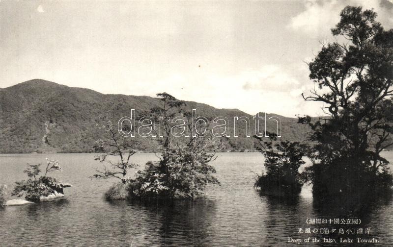 Lake Towada, deep of the lake