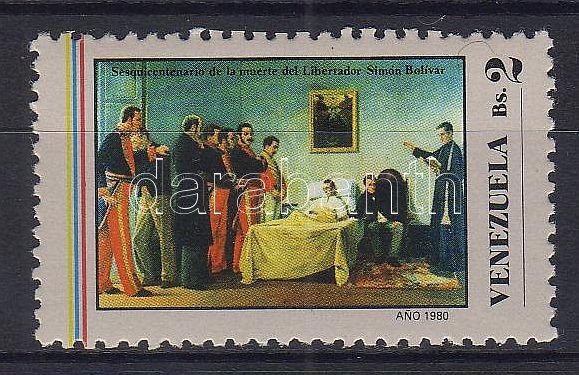 150. Todestag von Simón Bolívar, 150 éve halt meg Simón Bolivar, 150th anniversary of Simón Bolivar's death