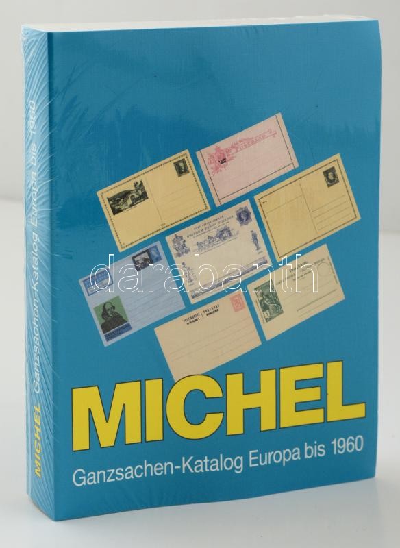 Michel Europe Postal Stationary till 1960, Michel Európa díjjegyes katalógus 1960-ig, Michel Ganzsachen-Katalog Europa bis 1960