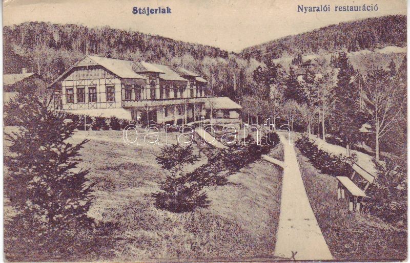 Anina, hotel, restaurant, Stájerlak, Nyaraló étterem