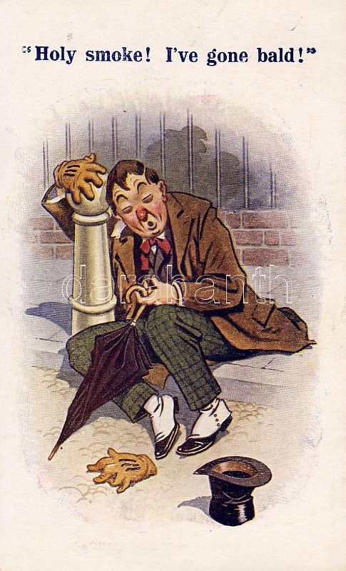 Drunk man 'Prohibition comic' No. 839, Részeg férfi 'Prohibition comic' No. 839