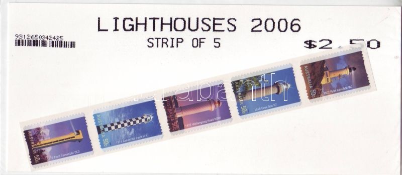 Lighthouses, set, Világítótornyok, sor, Leuchttürme, Satz