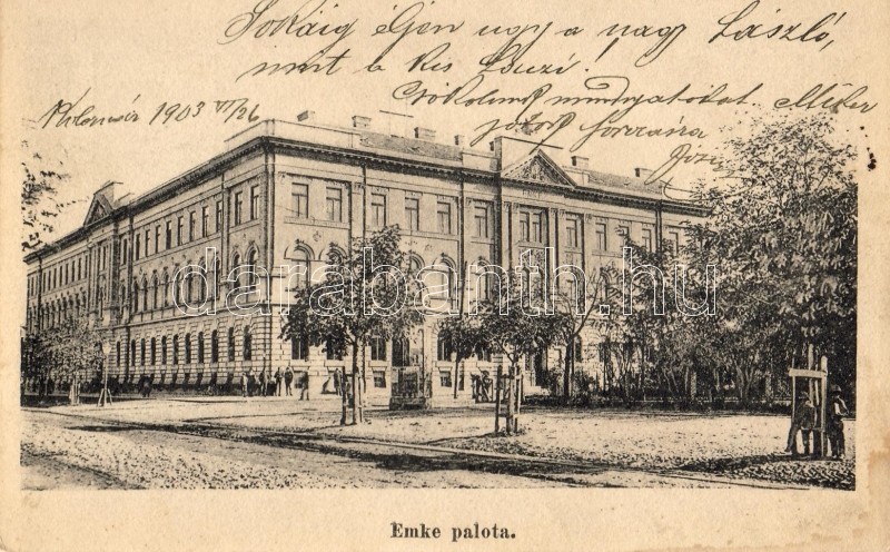 Cluj-Napoca, Emke palace, Kolozsvár Emke palota