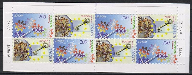 Europe CEPT stamp booklet, Europa CEPT bélyegfüzet, Europa CEPT Markenheftchen