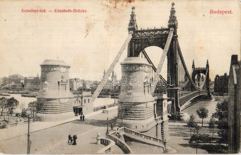 Budapest Erzsébet-híd, Divald
