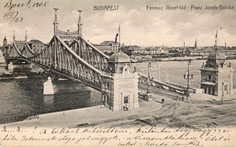 Budapest, Ferencz József-híd