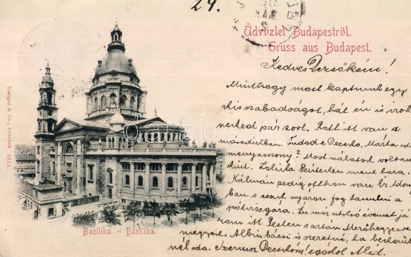 1898 Budapest V. Bazilika