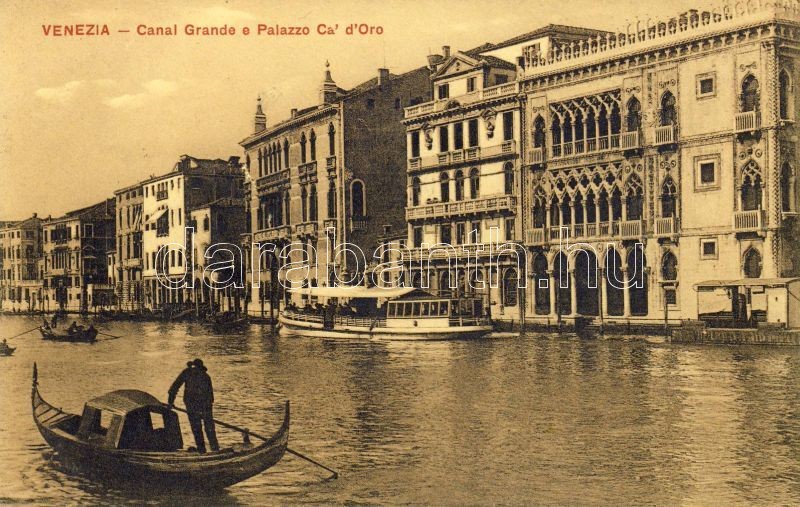Venezia, Venice; Canal Grande, palace