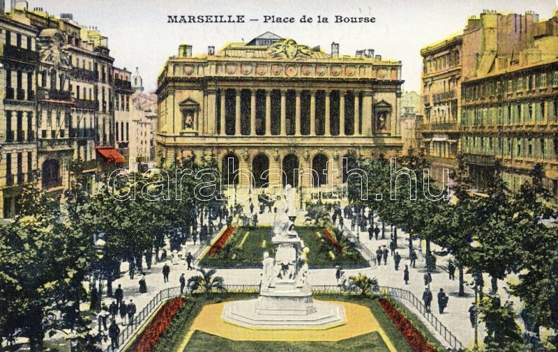 Marseille, Place de la Bourse / stock exchange