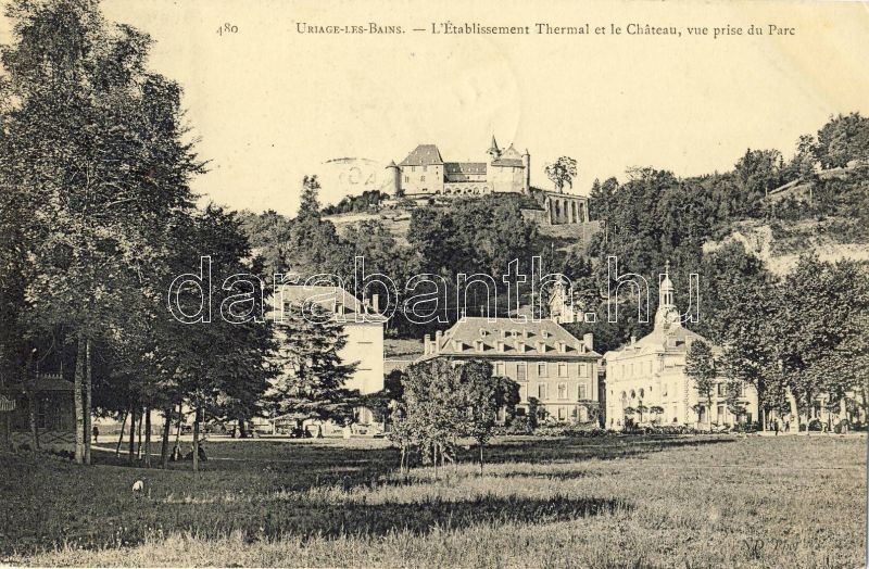 Uriage-les-Bains, Thermal, Chateau, parc / spa, castle, park